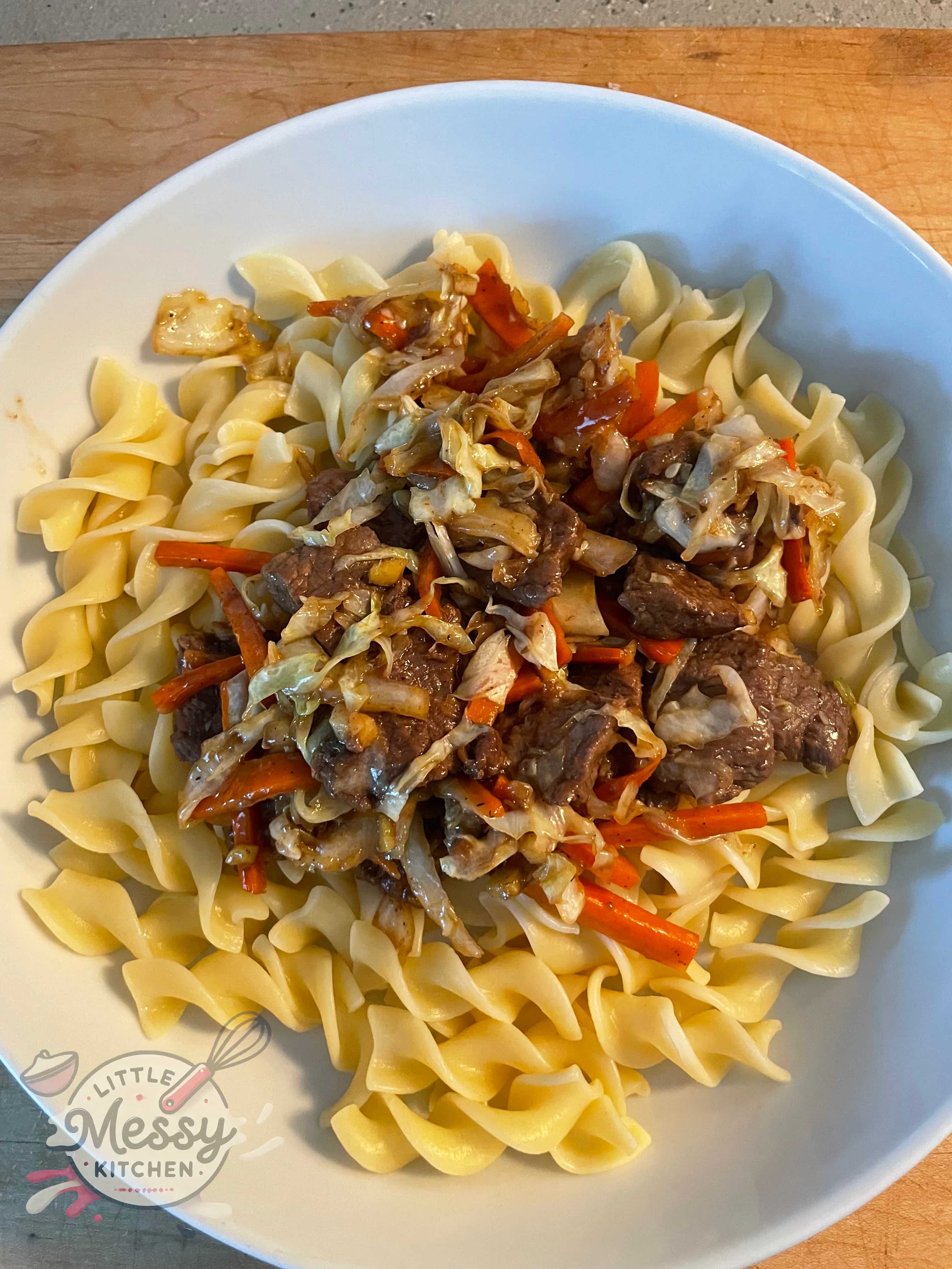 Beef & Cabbage Stir Fry