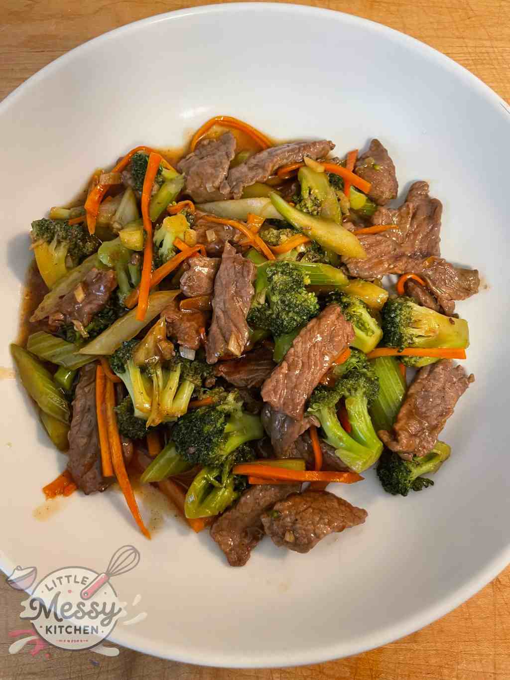 Beef broccoli lo&nbsp;mein