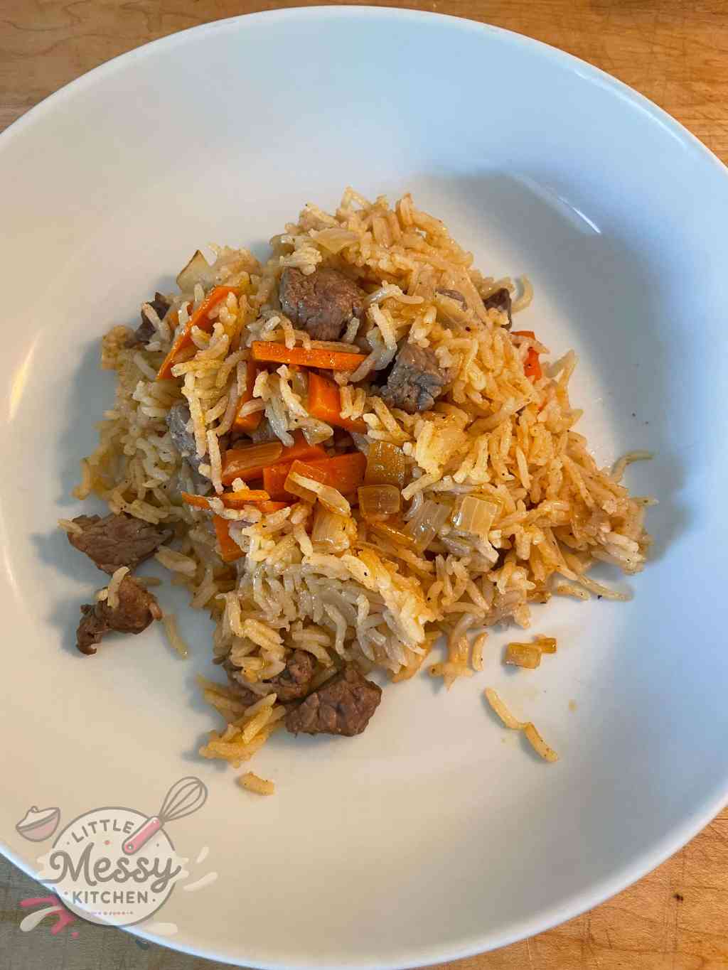 Beef and Rice Plov&nbsp;Style
