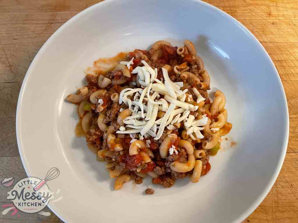 Beef and Macaroni&nbsp;Casserole