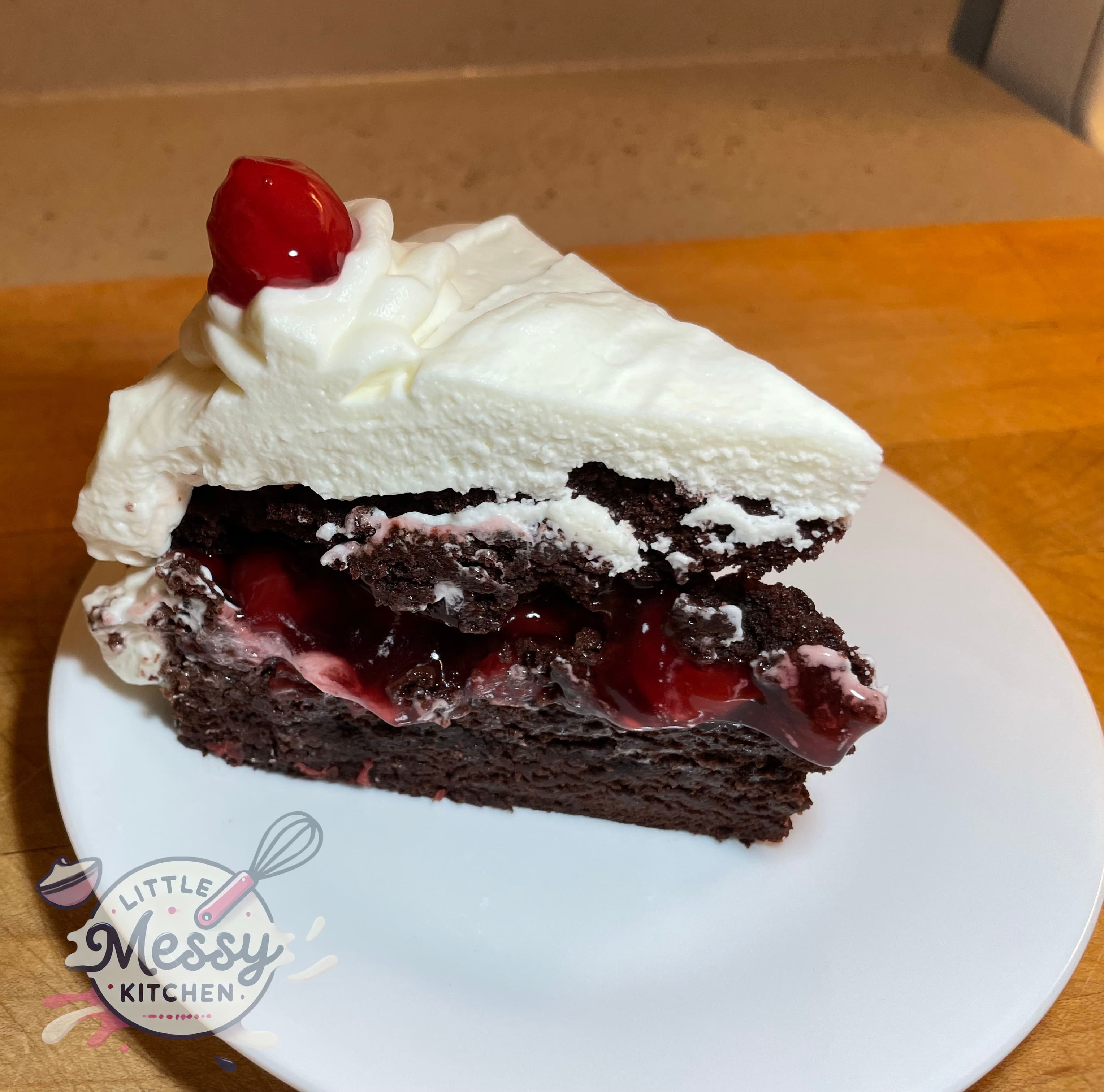 Decadent Chocolate Cherry Layer Cake
