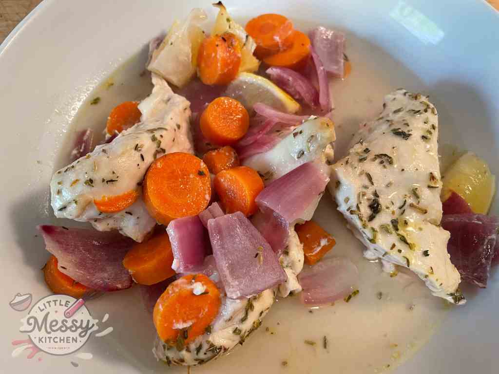 Herb Roasted Chicken and&nbsp;Carrots