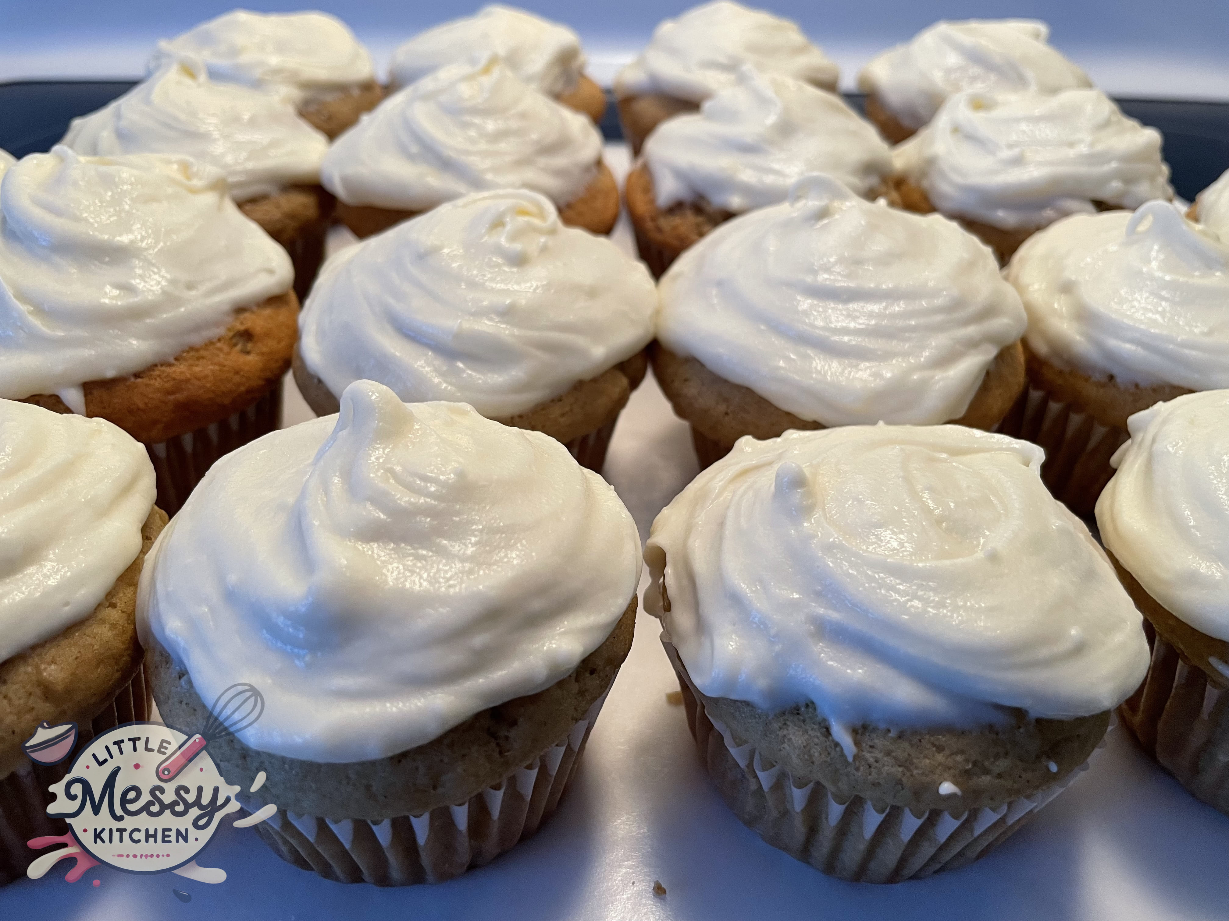 Banana Cupcakes with Cream Cheese Frosting